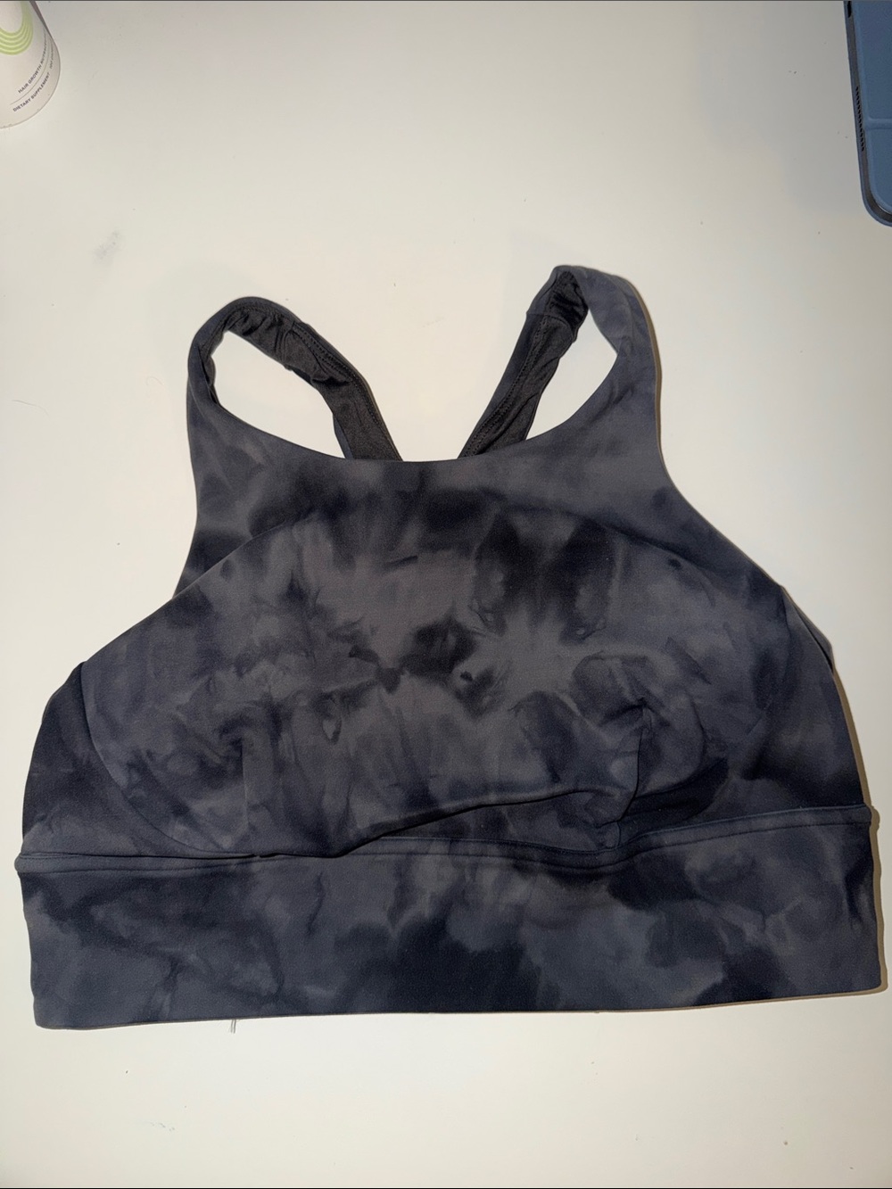 Women's Black Tie-Dye Lululemon Sports Bra